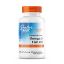 Najlepšie lekár očistený & Clear Omega 3 Rybí olej s Goldenomega, podporuje srdce, oči, mozog, & Spoločné zdravie, non-GMO, Gluten zadarmo 120 Marine Softgels