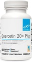XYMOGEN Quercetin 20× Plus - Quercetin Supplements - Daily Complex with Vitamin C, N-Acetyl-L-Cysteine & Nettles - Formulated for Respiration Support - Vegan & Gluten-Free (60 kapsúl)
