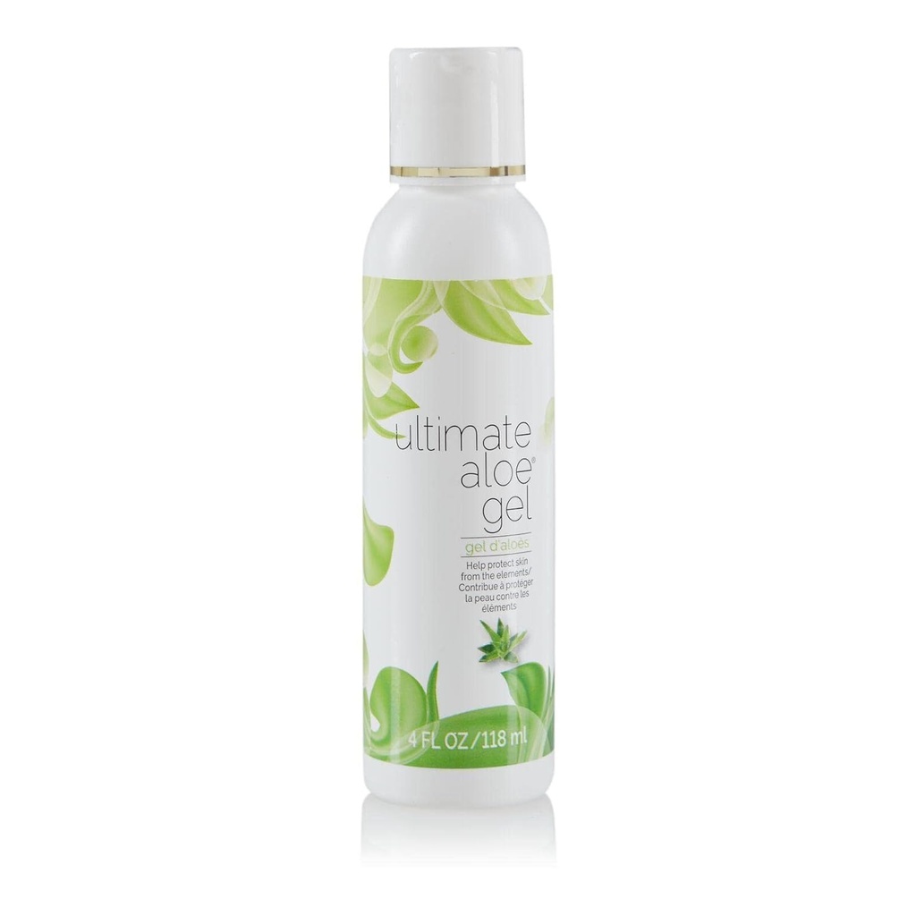 Ultimate Aloe Gel - obsahuje enzýmy, aminokyseliny, vitamíny a minerály, Relives Sunburn, Relives Suchá koža, Insect Bites, Irritácie a menšie scrapes, Market America (4 oz./116 ml)