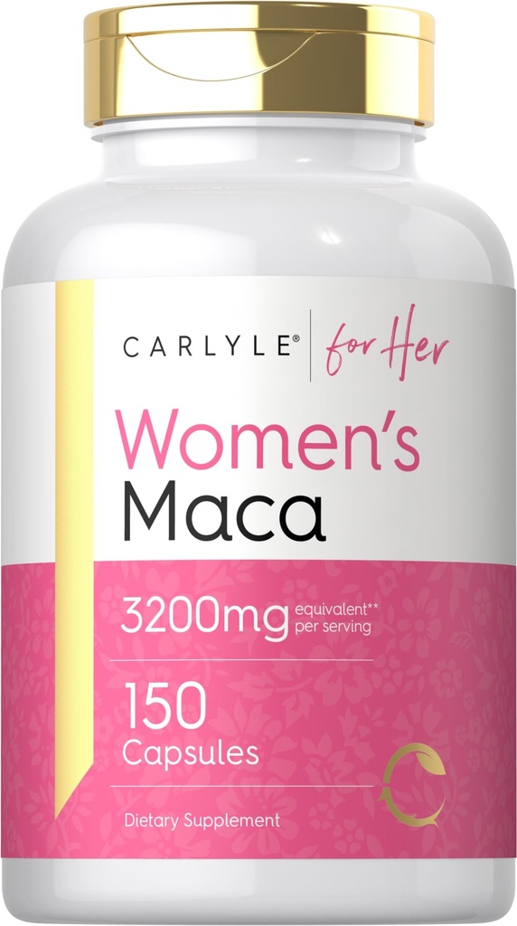 Carlyle Maca Root Kapsule pre ženy 3200mg 