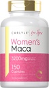 Carlyle Maca Root Kapsule pre ženy 3200mg 
