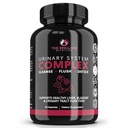 ENCLARE NUTRItion D Mannose s brusnicovými tabletkami, Urinary Tract Health UTI podpora, obličky, močový mechúr, pečeň čistiť, Detox. D-manóza 1000 mg kapsuly, brusnicová šťava prášok, púpava a hibiscus