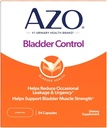 AZO Bladder Control with Go-Less Daily Supplement | Helps Reduce Occasional Urgency* | Helps reduce occasional leakage due to laughing, sneezing and exercise | 54 Count Capsules