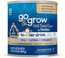 Go & Grow 360 Celková starostlivosť Similac Batoľa Nutričný nápoj, má 5 HMO, prášok, 24-oz Can