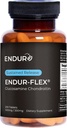 ENDUR-FLEX, Glukozamín Chondroitín Spoločná podpora doplnok pre pomoc zachovať svoju aktívnu mobilitu, bez lepidla, 500 mg/200 mg (200 tabliet)