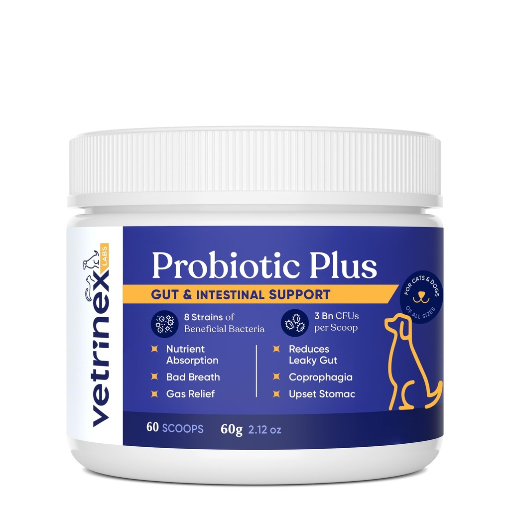Probiotikum - Copropagia Liečba pre psy - Zastaviť a zabrániť psovi jesť poop - Žiadne stool jesť, Deterrent a prevencia - Probiotiká prášok pre mačky, psy a šteňatá