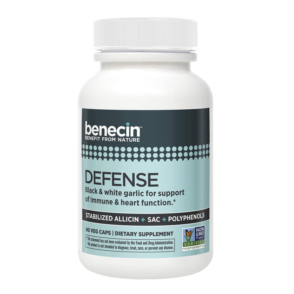 Benecín Defense 1500 μg Stabilizovaný Allicin per Capsule 