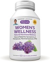 Andrew LESSMAN Ženy Wellness 60 Kapsule - Prirodzene uľaví PMS, Menopauza a Perimenopauza Príznaky, s Soy Isoflavones, EGCG, Cranberry, brokolica a ďalšie. Kapsuly sa ľahko prehĺtajú