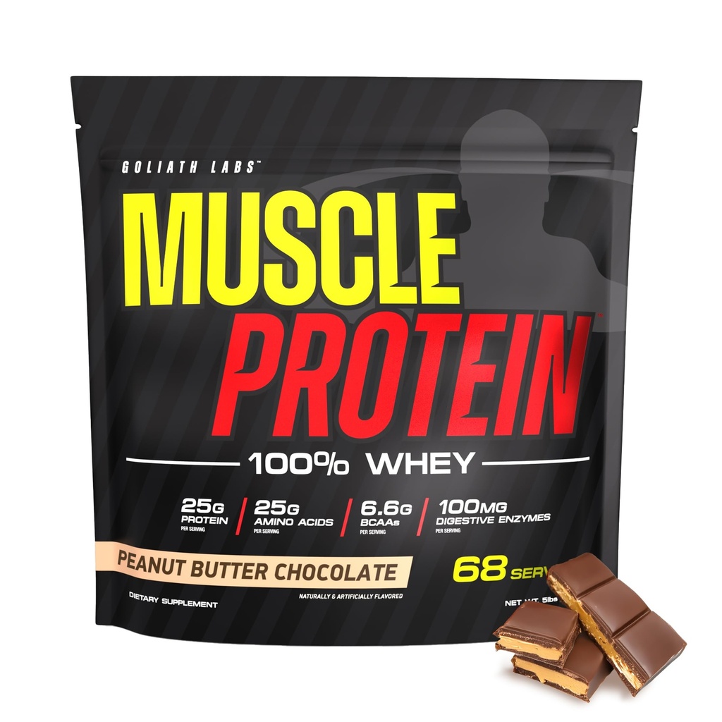 COLOSSAL LABS svalový proteín srsť prášok [5 lbs / balenie 1]