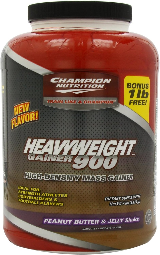 Champion Nutrition HV Gainer 900 Arašidové Plus želé, 7,15 libry