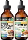 Tinktúra tucta Mushroom 4 Fl. Oz. & Turmerica Tincture 4 Fl. Oz.