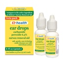 A+Health Earwax Remove Drops, Carbamide Peroxid 6,5%, Made in USA, Twin Pack, 1 fl Ounce(Dve 0,5 fl oz fľaše)