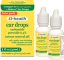 A+Health Earwax Remove Drops, Carbamide Peroxid 6,5%, Made in USA, Twin Pack, 1 fl Ounce(Dve 0,5 fl oz fľaše)