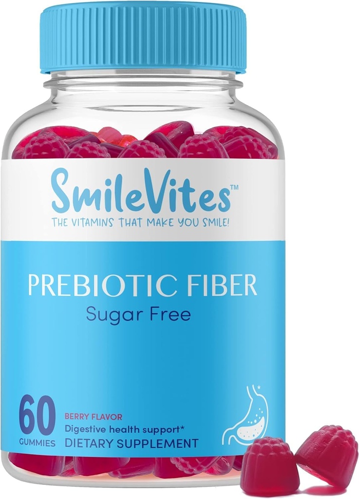 Prebiotické Fiber Gummies for Digestive Health 