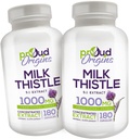 1000mg Milk Thitle pomáha udržiavať zdravú funkciu pečene, optimalizovať zdravie, rýchle uvoľnenie, lepok bez doplnkov - 6-Mesiac dodávky (2 balenia)