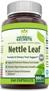 Bylinné Secrets Nettle Leaf 900 Mg Per Serving 240 Kapsule Supplement - Podpora močových ciest a prostaty -Podpory horných dýchacích zdravia