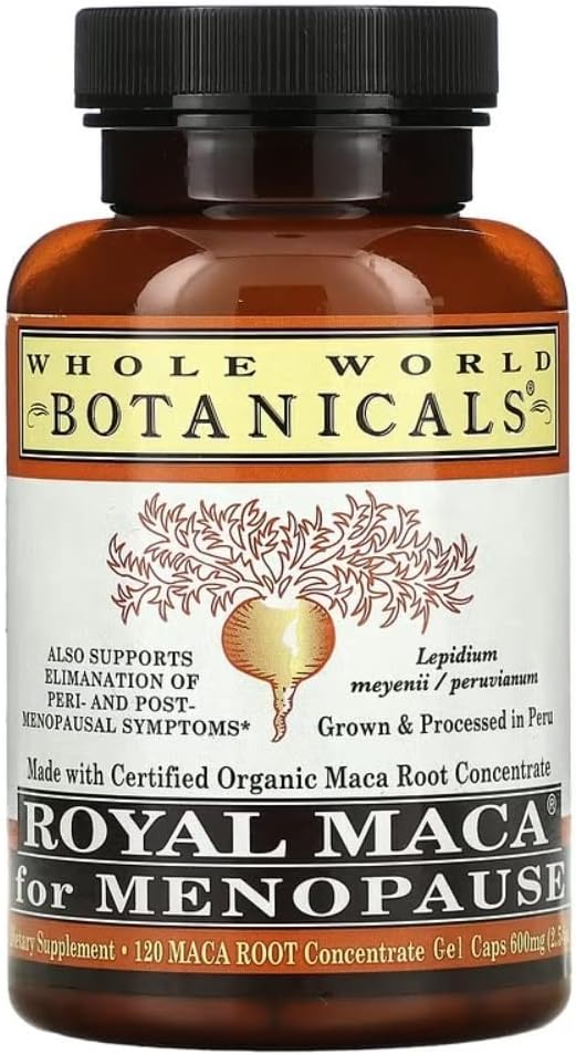 Celý svet - Royal Maca 120 Gel Caps - Podpora menopauzy
