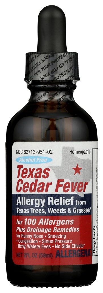 PROGENA Alergena Texas Cedar Fever (2 Fl Ounce, dospelý)