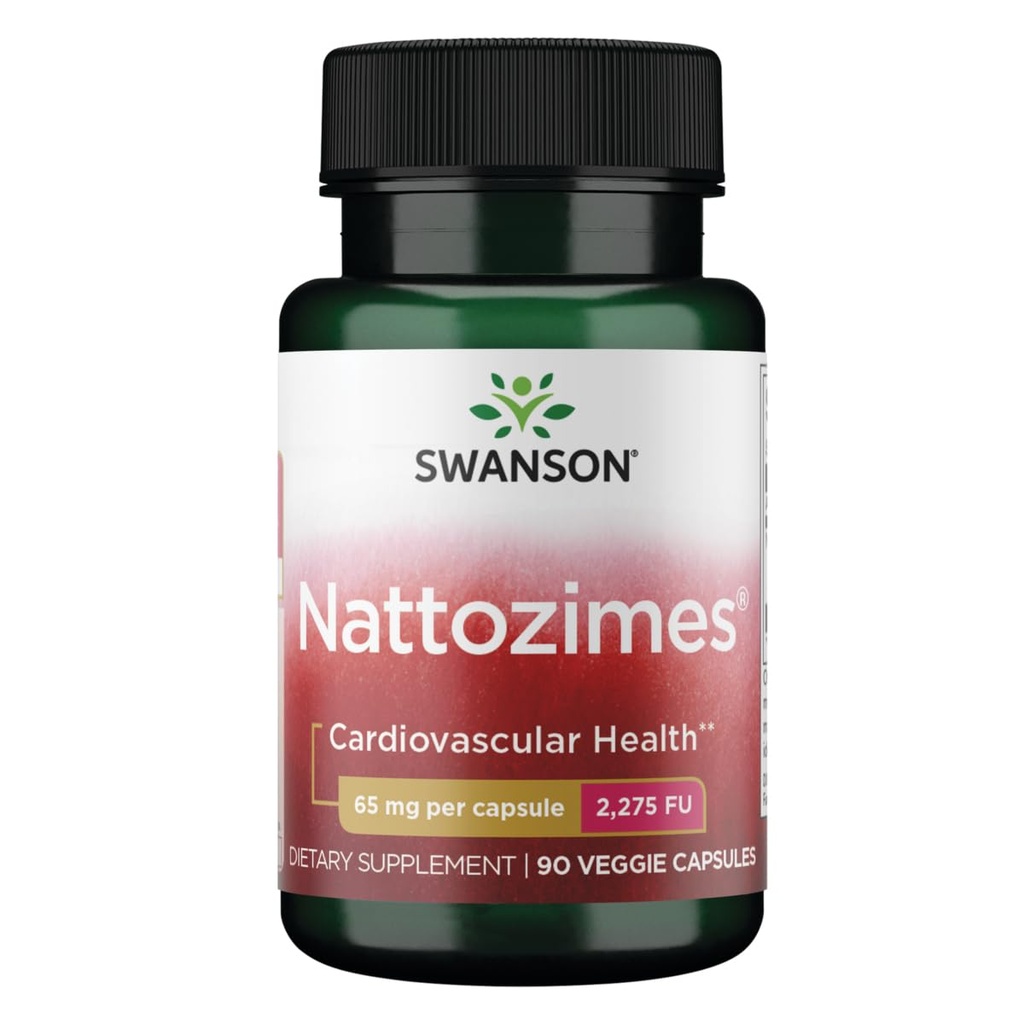 Swanson Nattozimes 65 Milligrams/2275 Fu 90 Veg kapsuly Enzyme