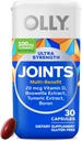 OLLY Ultra Joint Softgels, Boswellic Extract, Turmérium, Vitamín D, Bór, 30 day Supply - 30ct