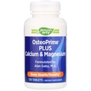 Nature's Way OsteoPrime PLUS Vápnik a horčík, podporuje funkciu kostného zdravia a svalov*, s vitamínmi D3 & K2, Vegetarián, 120 tabliet
