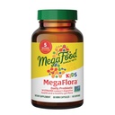 MegaFlora Deti Probiotiká - 5 miliárd CFU - Non-GMO, Vegetarián, Made Without 9 Food Allergens, Probiotiká pre Tráviace zdravie- 60 Mini kapsule (60 Servings)