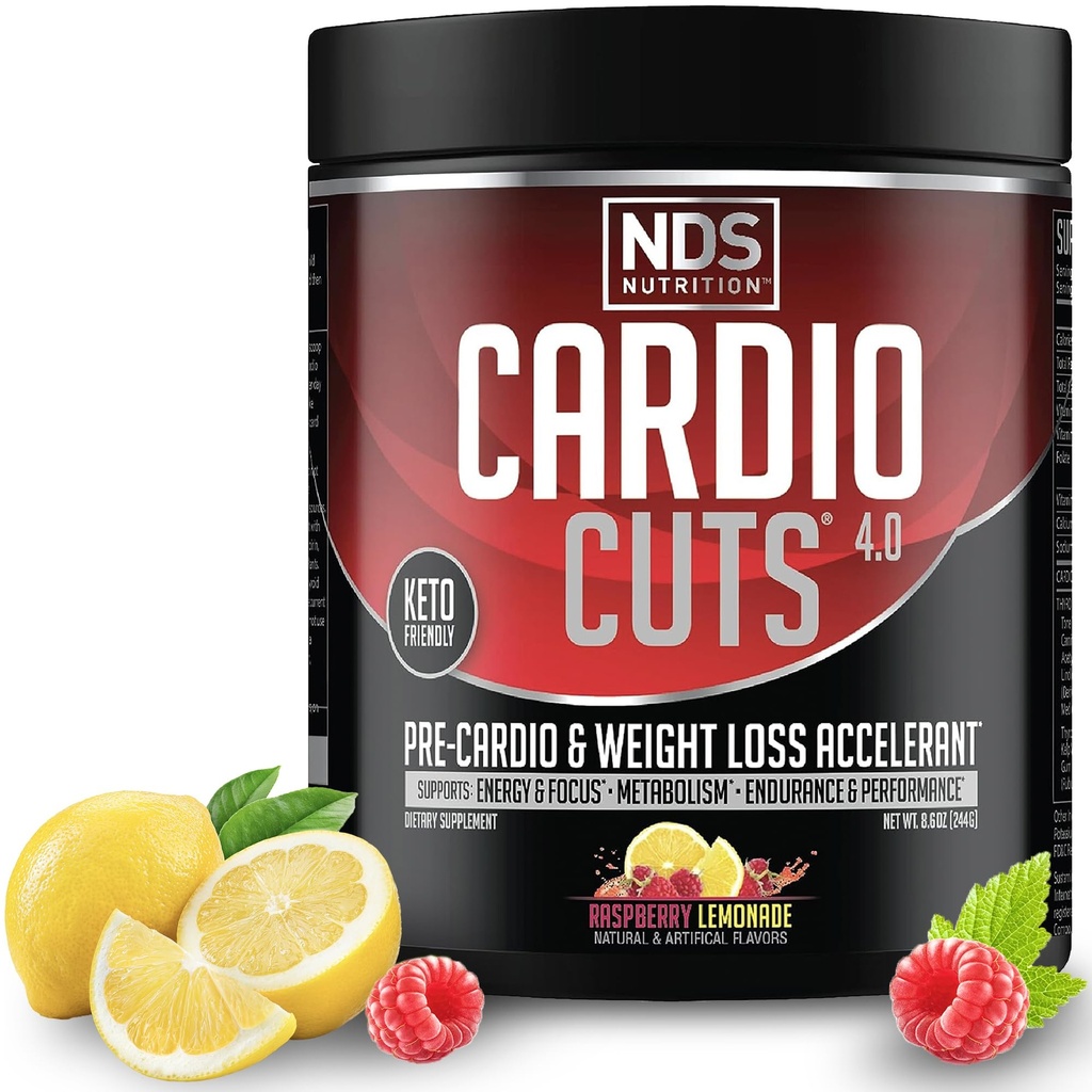 NDS Nutrition Cardio Cuts 4.0 - Malinová Lemonade - 8.6 oz.