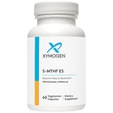 XYMOGEN 5- MTHF ES - 17, 000 mcg DFE - Bioaktívny doplnok folátu ako Quatrefolický - Mood, Kardiovaskulárny + Podpora metylácie - vitamín B metylfolát ako L metylfolát (60 kapsúl)