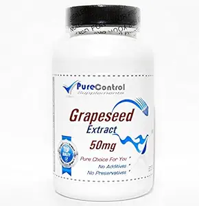 Extrakt z hroznových semien 50mg / / 100 Kapsule / / Pure / / by PureControl Supplements