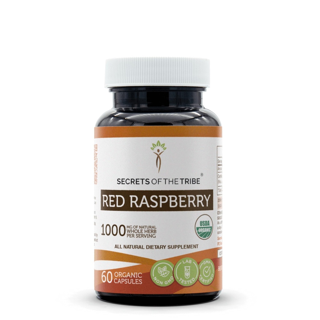Secrets of the Tribe Red Malinová USDA Organic Capsules 
