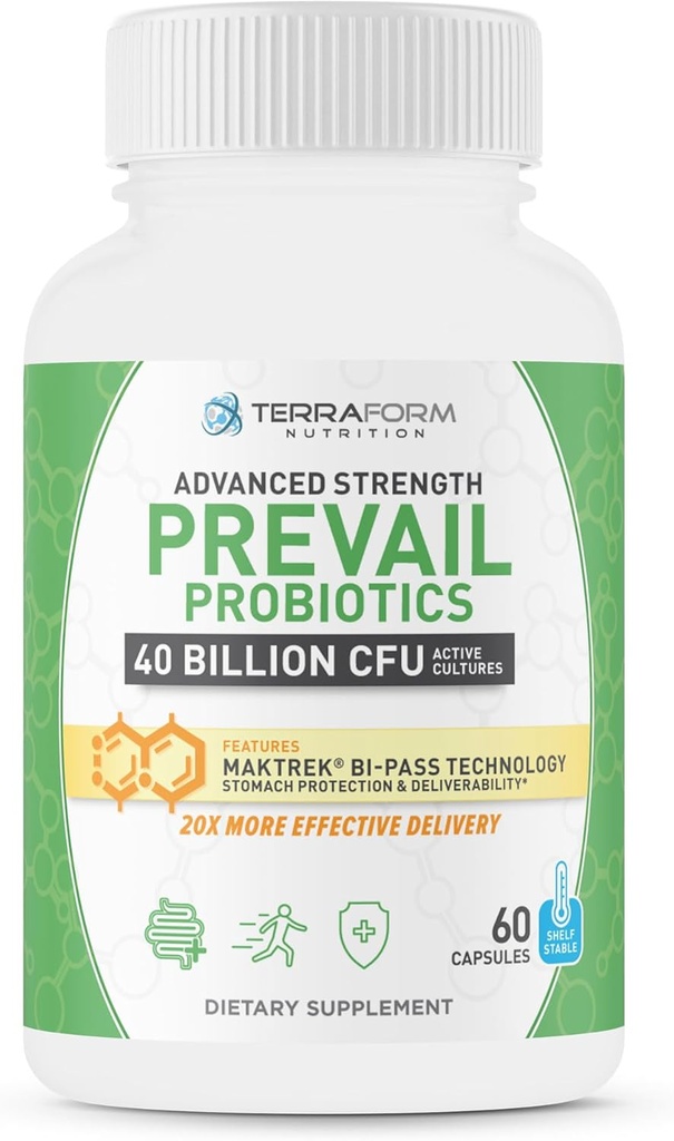 Prevail Probiotiká 40 miliarda CFU, Patentovaná ochrana proti žalúdku a doručiteľnosť 