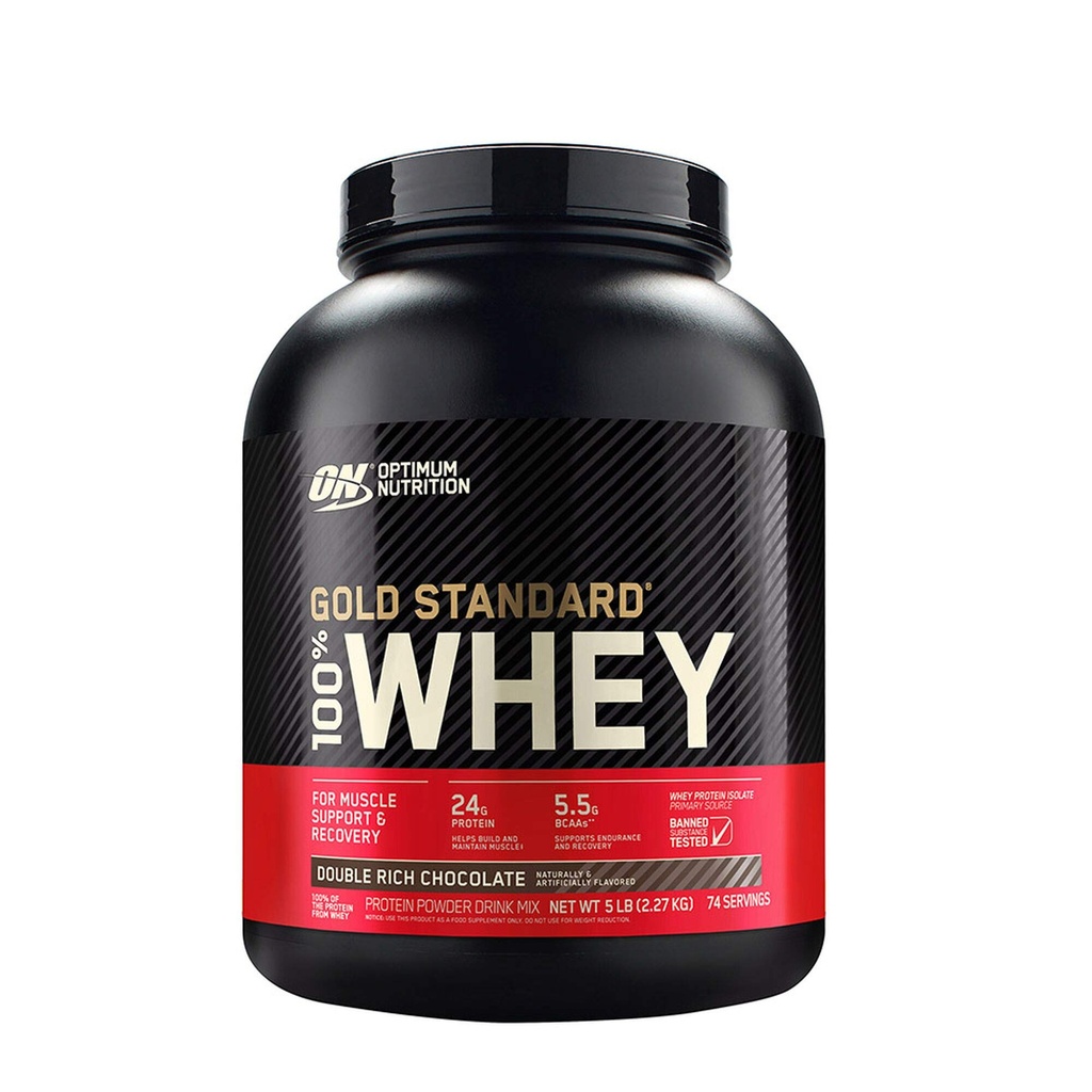 Optimálna výživa, 100% WHEY Gold Choc 5LB