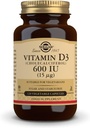 Solgar Vitamín D3 (Cholekalciferol) 15 μg (600 IU), 120 Rastlinné kapsuly - Pomáha udržiavať zdravé kosti a zuby - Imunitná podpora - Non-GMO, Gluten Free, Dairy Free, Košer, Halal - 120 Servisné služby