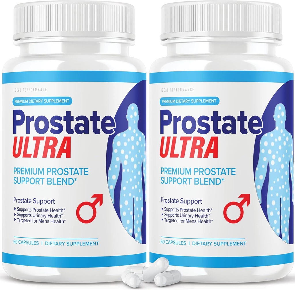(2 balenia) Prostate Ultra Supplements for Men Prostate Health Formula (120 kapsúl)