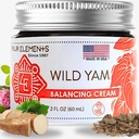Štyri elementy 4E Wild Yam Balance Cream, 2 OZ - 1. miesto víťaz na 2023 International Herb Sympózium pre krémy a teľatá! Hrdo poľnohospodárskych, remeselných a balíkových vo WI, USA.
