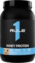 Pravidlo 1 Srvátkový proteín 24g Fast-Acting Protein from All-Whey Sources with Prirodzene Occuring EAAs & BCAA for Workout Recovery or Anytime Use (2 libra*, Café Mocha)