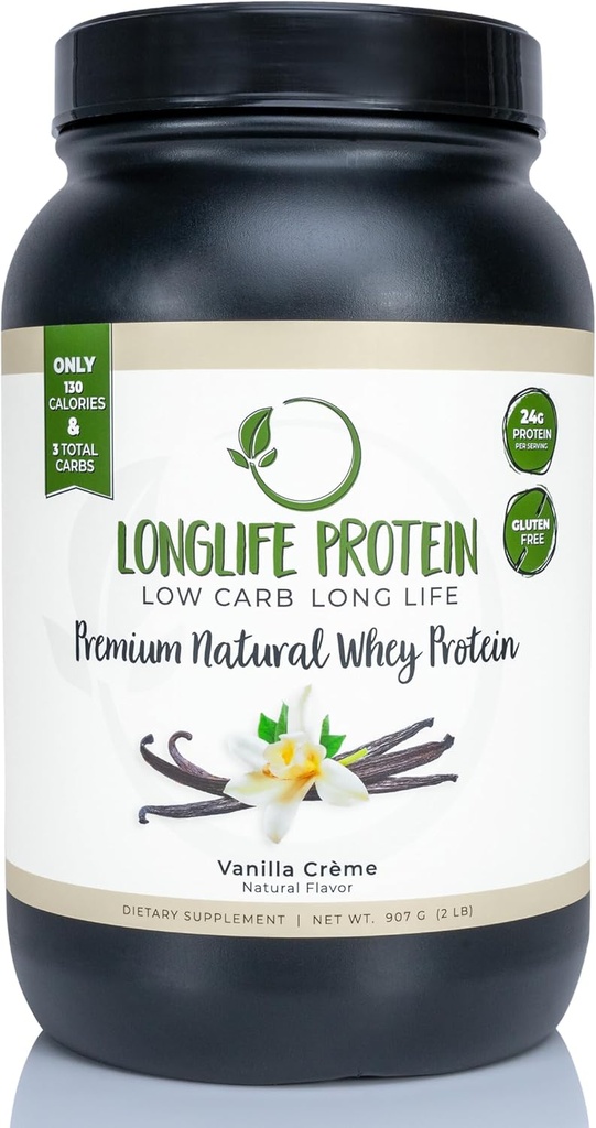 Premium Whey Protein Powder Vanilla Crème