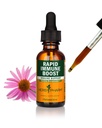 Herb Pharm Organic Rapid Immune Boost: Fast-Absorbing Tinture for Adults, Echinacea Tinture with Goldenseal, Ginger Extract & Elderberry, Immune Suplement and Wellness Aid, 1 Oz