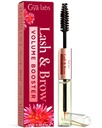 Gya Labs Lash and Brow Oil - 100% Pure Natual Organic Castor Oil Očné riasy a sérum obočia pre plnšie obočie (0.34 Fl Oz)