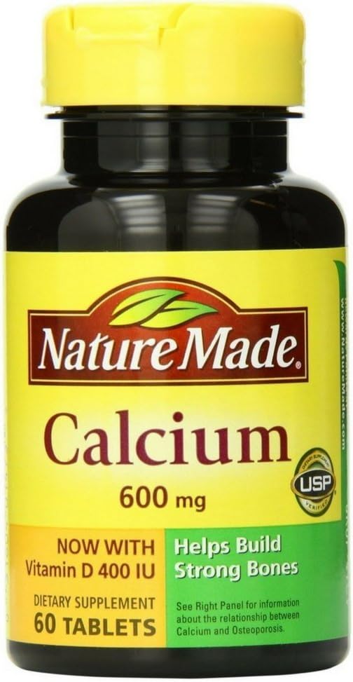 Príroda Vápnik s vitamínom D3 600 mg, 60 tabliet