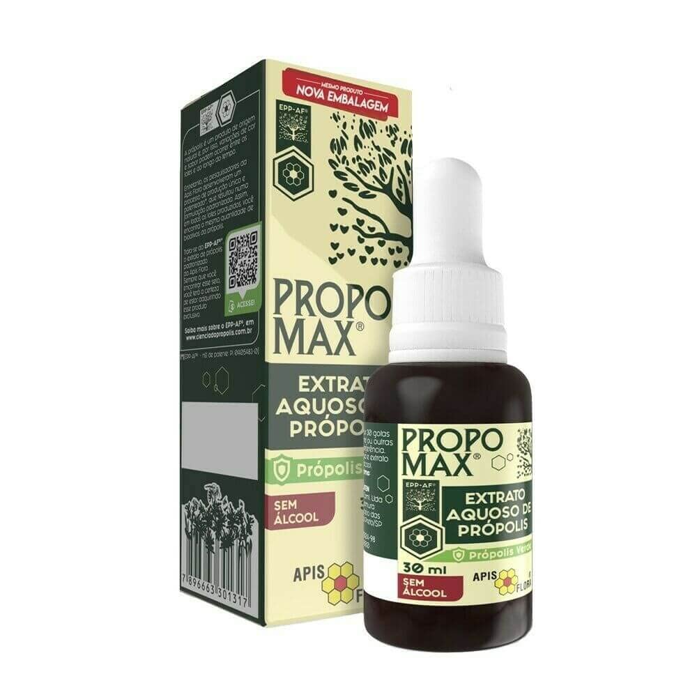 Apis Flora Brazilian Green Bee Propolis, High in Flavonoidy and Artepillin-C 7, Wax-free, alkohol bez, 30ml (Stock of 2)