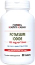 Iodid draselný 130 mg KI Supplement 30 Tablety na podporu štítnej žľazy Iodine - YODO Naciente