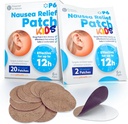 P6 Motion Disease Patches for Kids - All Natural Sea Disease Patches for Cruise and Car - Non Drowsy Motion Patch for Children - Safe Motion Disease Patch for Travel