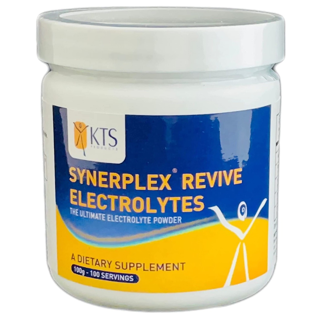 Synerplex® Revive Electrolyte Powder je najlepší a najkomplexnejší Electrolyte vzorec k dispozícii. Pomáha Hydratovať, detoxikovať a znižovať kŕče