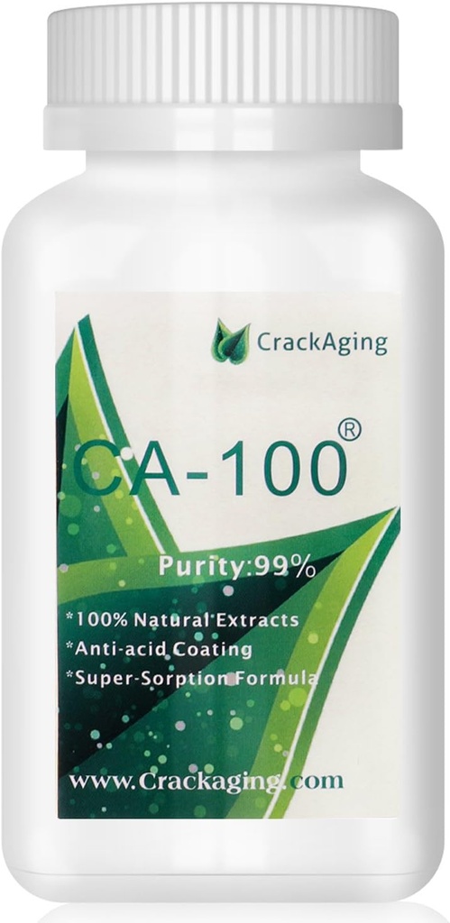 Crackaging CA-100 100% Natural Super-Absorption Cycloastragenol 10mg/Cap (CA-100 10mg 90kaps) DNA Cell Telomerase Doplnky