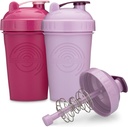 GOMOYO 20-Ounce Shaker fľaša s akciou-Rod Mixer 