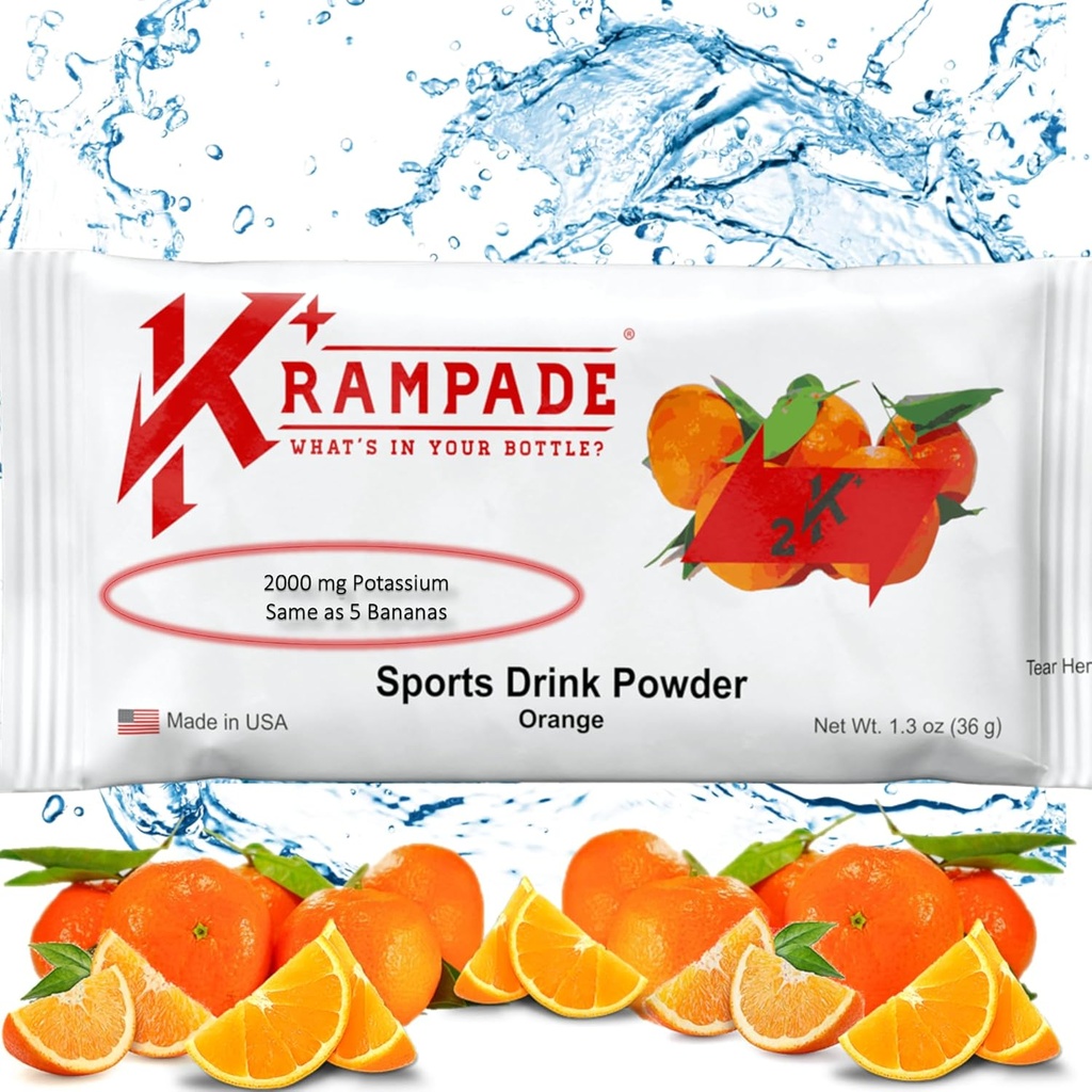 Krampade Original 2K - 2000 mg Draslík Electrolyte Powder Drink Mix 