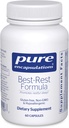 Pure Encapsulations Best-Rest Formula - Podpora Restful Sleep - pre Relaxáciu - Restful Sleep Supplement - Non-GMO & Vegan - 60 Kapsule