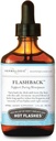 Bylinková - Flashback Liquid Herb Drops - Prírodná úľava pre menopauzálne horúce riasy, nočné potenie, nespavosť, podráždenosť a opuchy - 2 Fl. Oz.