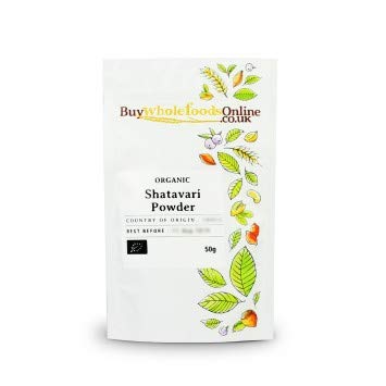 Kúpiť celé potraviny Organické Shatavari prášok (50g)